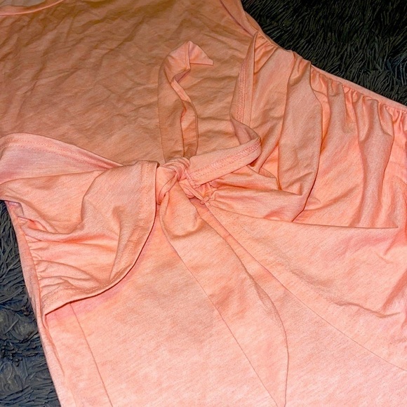 tie front round neck dress- NWOT PF - Picture 4 of 7